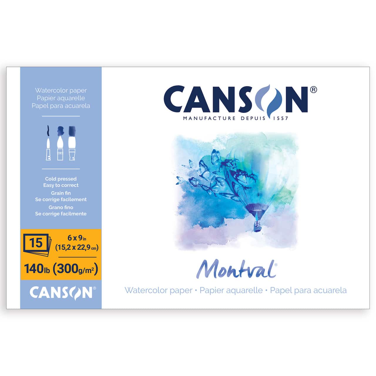 Canson® Montval® Artist Series Watercolor Block